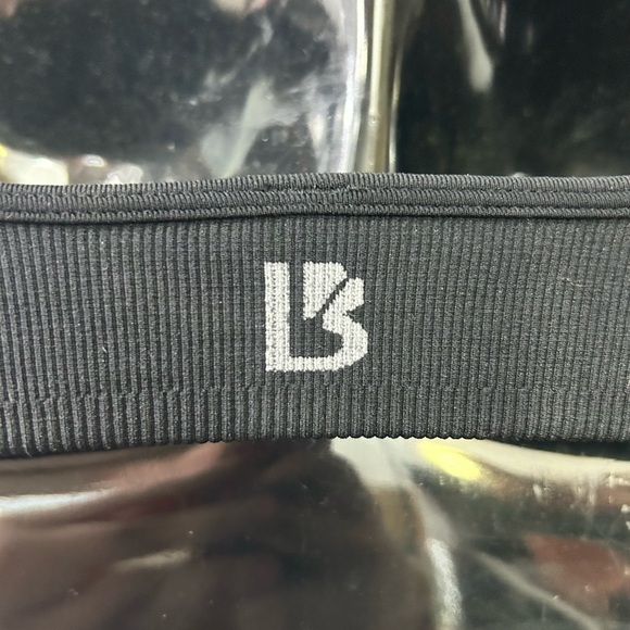 Buffbunny Black Halter Seamless Sport Bra - Picture 4 of 6